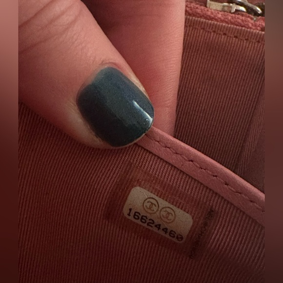 Authentic Chanel Pink Quilted CC Zip Around Wallet - Picture 2 of 15